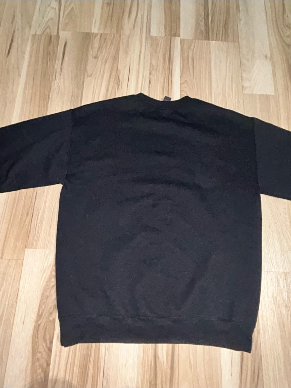 Gildan Black Crewneck Sweatshirt with Silver Surfer & Human Torch Graphic - Picture 7 of 11